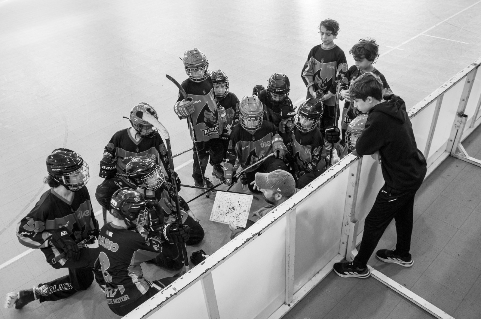 Escuela de patinaje y hockey línea en Albacete